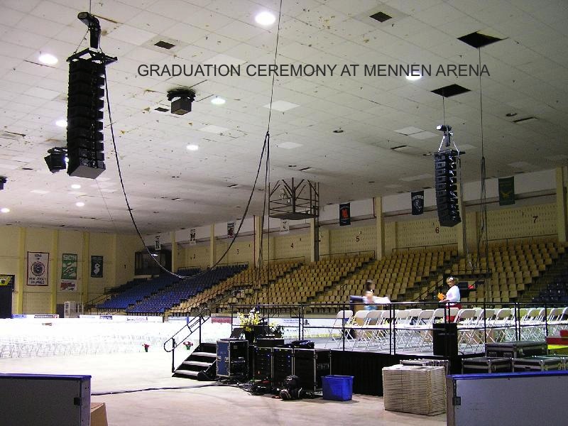 hockey Arena HS Graduation